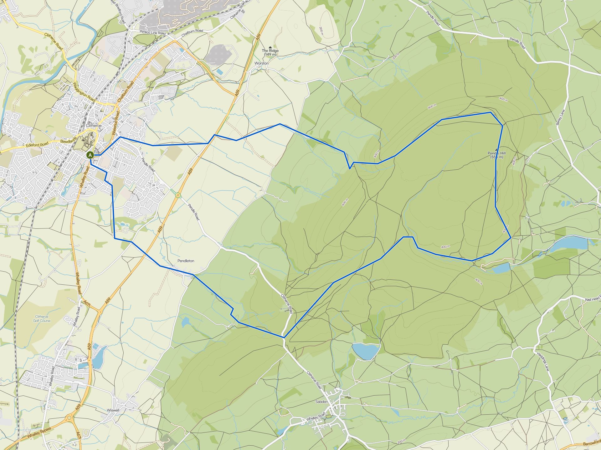 The best walks and hikes around Clitheroe | Komoot